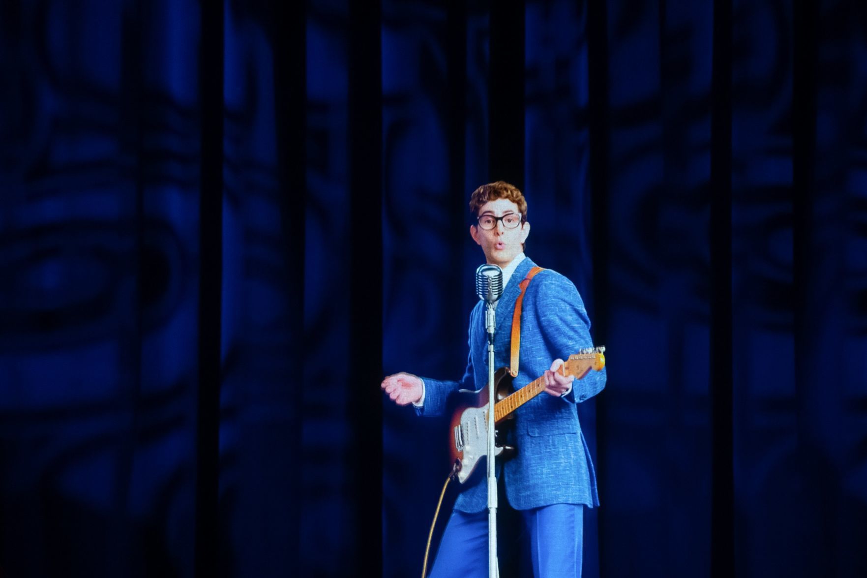 Roy Orbison and Buddy Holly holograms at Stifel Theatre